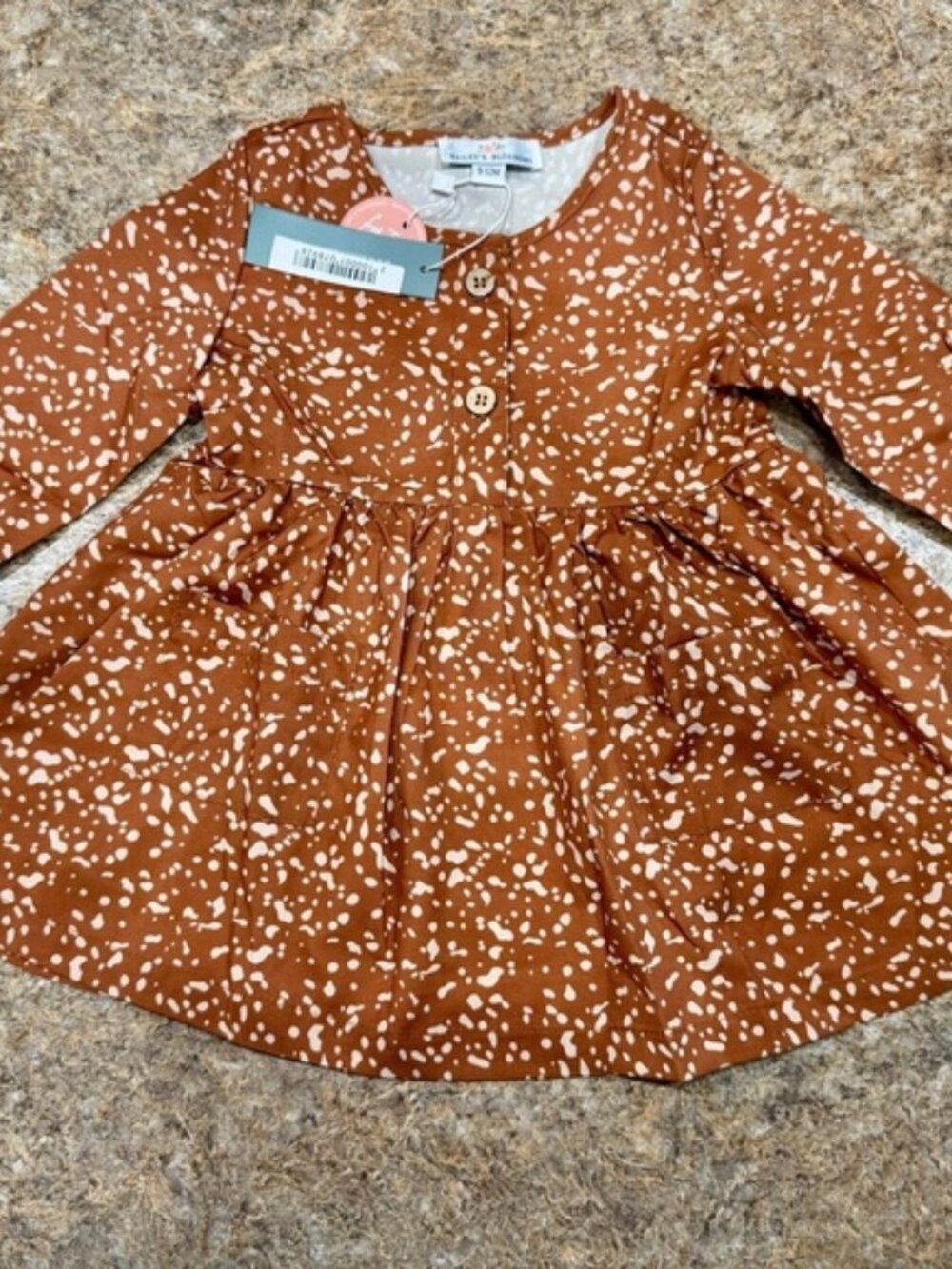 New Bailey’s Blossoms Baby Girl Dress – Size 9-12M
